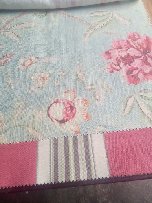 Catálogo de amostras tecidos Linwood Marlborough!