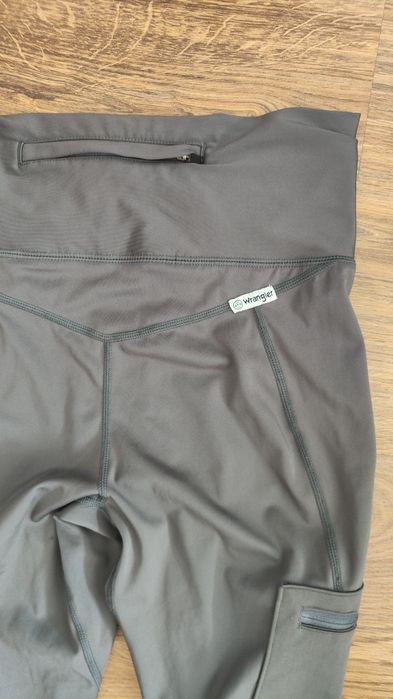 Spodnie trekkingowe legginsy wysoki stan