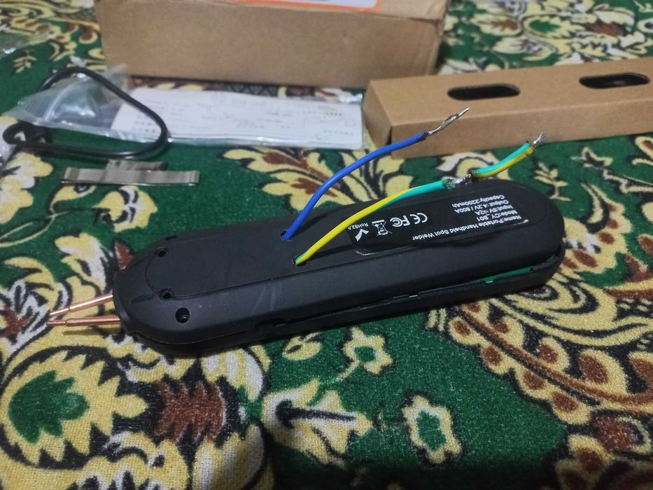 Портативний точковий зварювальний апарат CY_B01 / 4.2v _ 800A