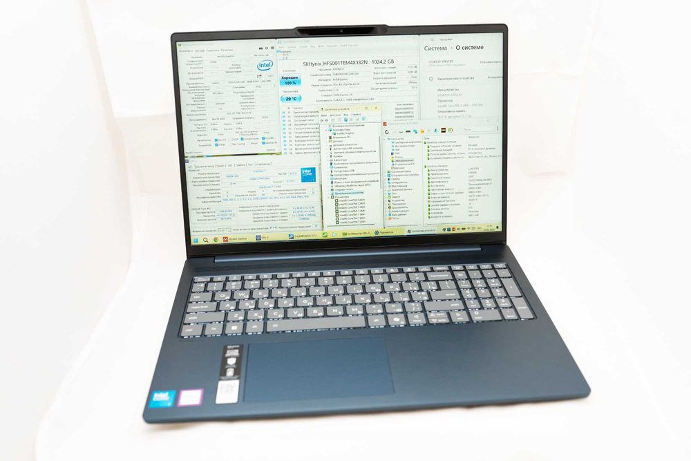 2025 Lenovo Slim IPS 16" Core 7 240H 45Ватт 16DDR5 1Tb