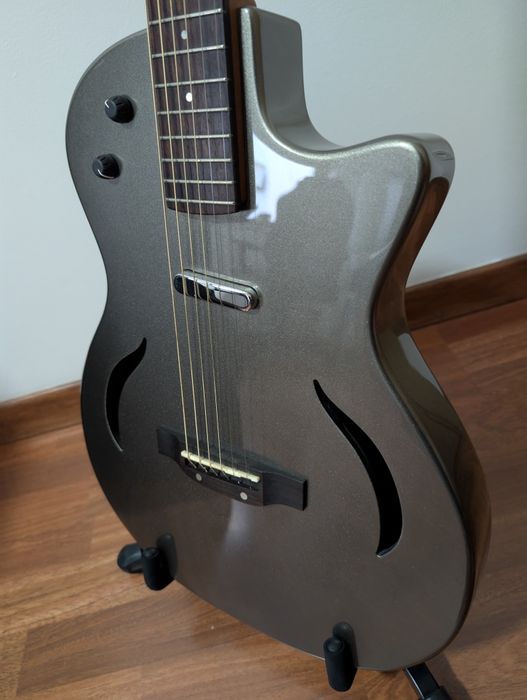 Harley Benton Hybrid Steel BK