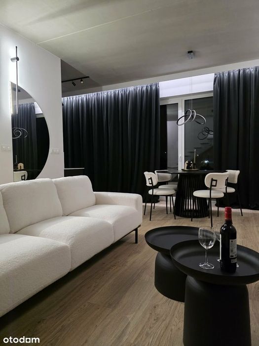 Stylowe mieszkanie 65 m² | Dwupoziomowe | Balkon, taras i ogródek