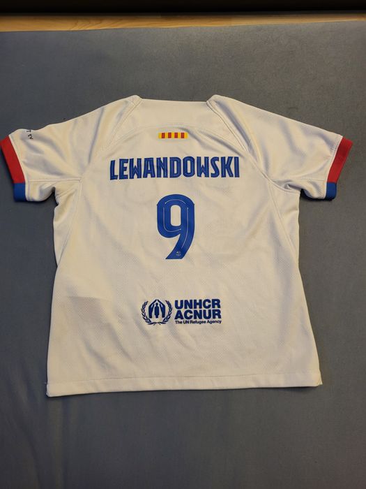 Oryginalna koszulka piłkarska Nike fc barcelona Robert Lewandowski