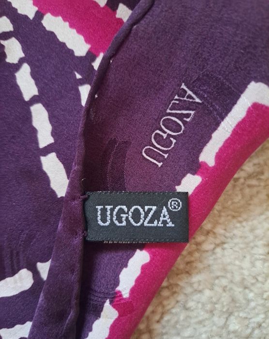 Apaszka 100% jedwab Ugoza