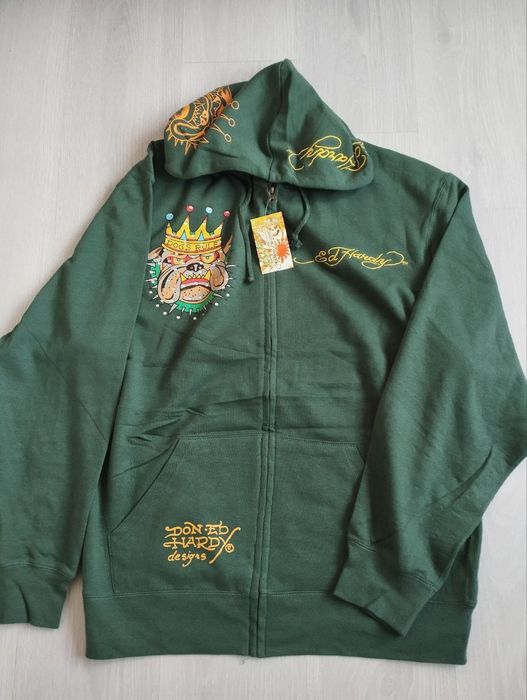 Худі ed hardy худи ed hardy зипка Christian audigier