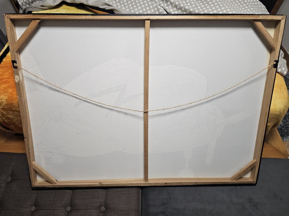 Tela decorativa avião