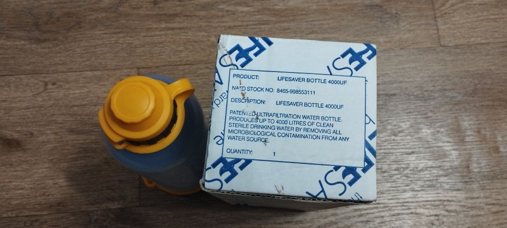 LifeSaver Bottle - Пляшка для очищення води, фільтр