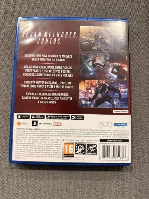 Jogo Spider-Man 2 PS5