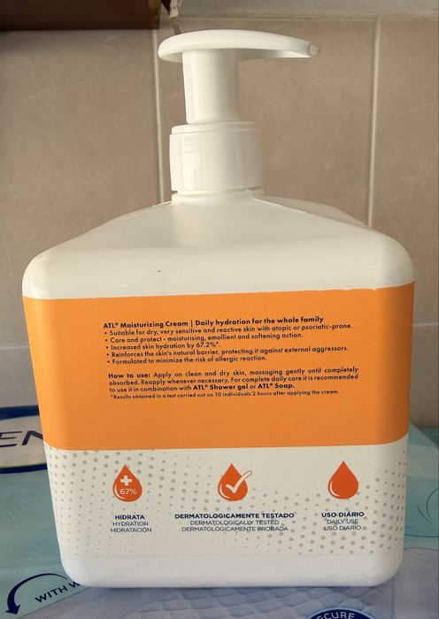 Creme Hidratante Rosto e Corpo  1000 gr