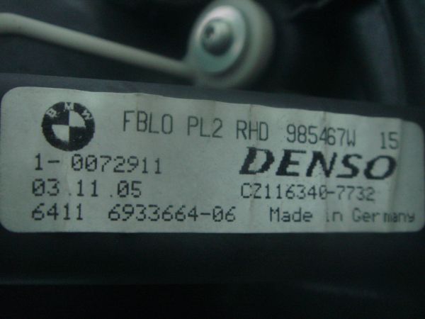 Motor da chauffage / sofagem BMW 1 (E87)