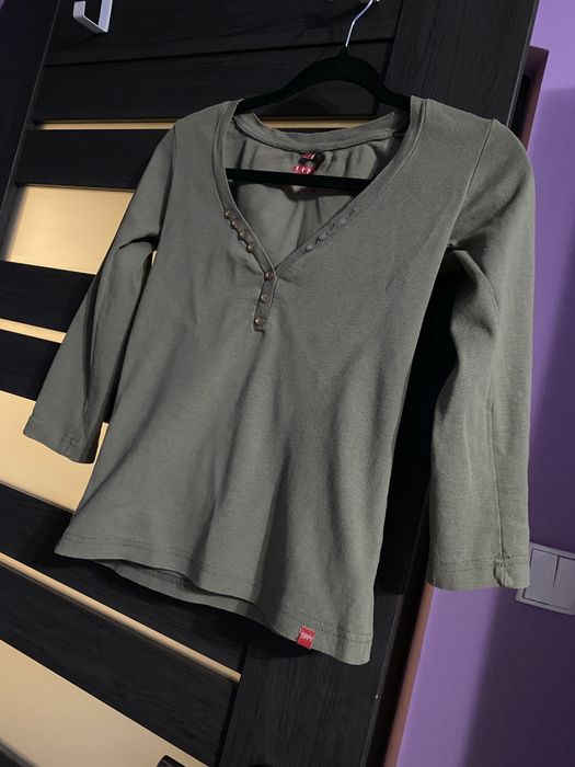Bluzka khaki rozmiar S 36