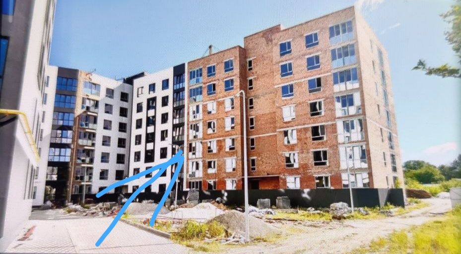 Продаю квартиру-студію 26,33м, що будується, в Гостомеле