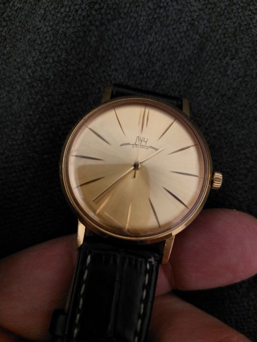 Часи Луч ау-20 позолота