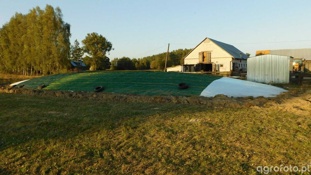 Siatka ochronna na pryzmę ,kiszonkę z kukurydzy ZILL -Niemiecka Jakość