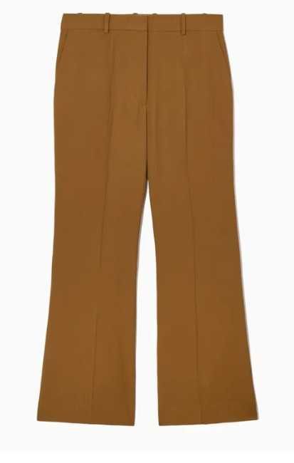 стильні розкльошені брюки cos