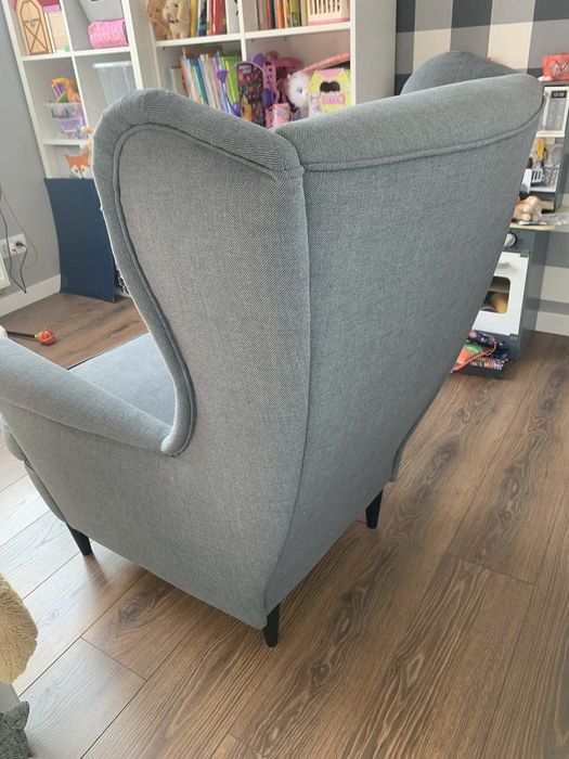 Fotel „uszak” z ikea
