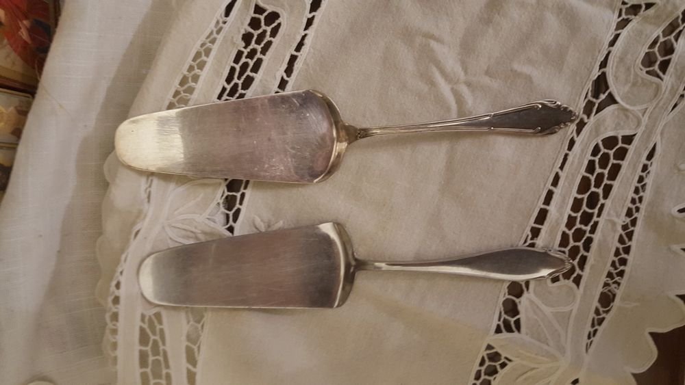 Приборы мельхиоровые для сервировки