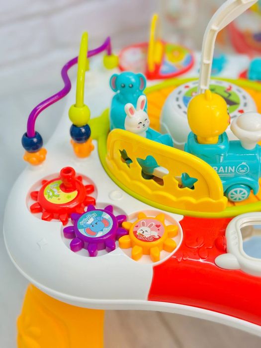 Інтерактивний розвиваючий столик (потяг, піаніно, моб.телефон)