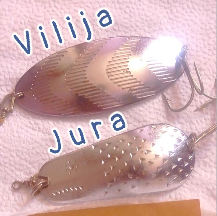 Альфа блёсны СССР "Jura и Vilija", Прибалтика блешні СРСР блесна снасти