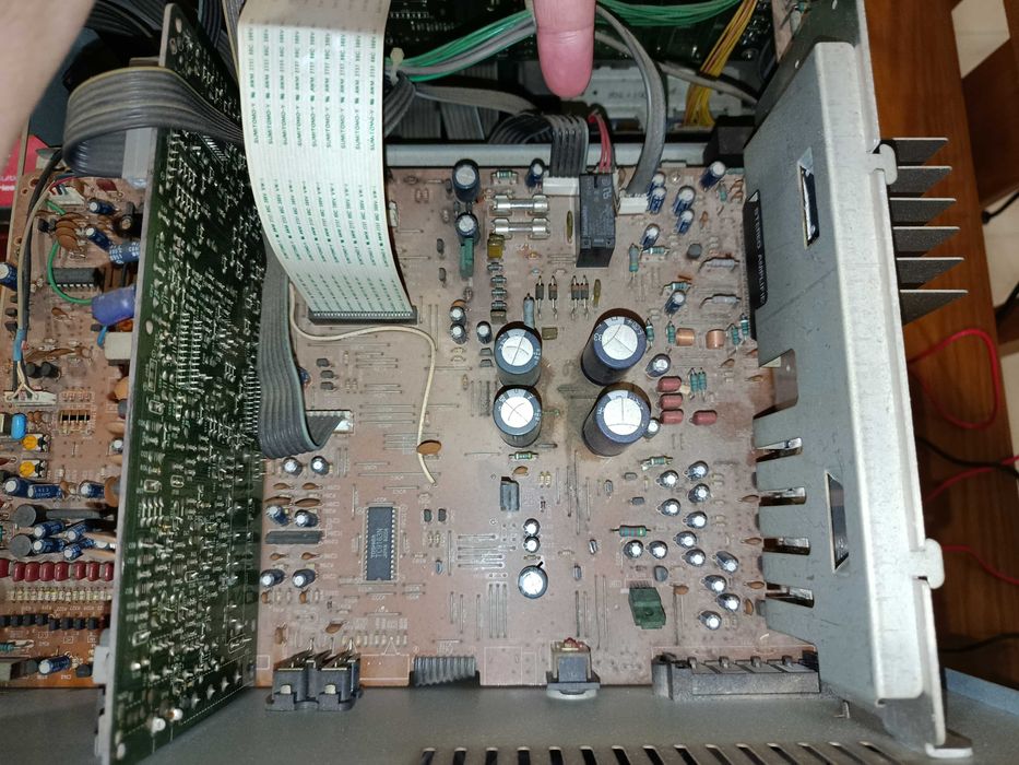 Conjunto Vintage JVC CA-E33LBK (Para Peças/Restauro) + Colunas SP-E35BKE
