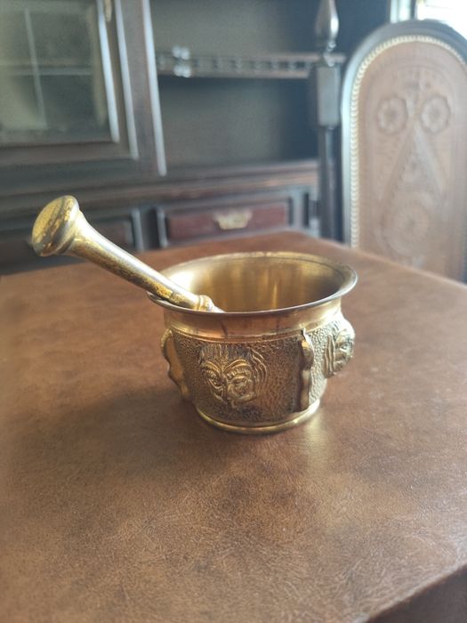 Lote de peças decorativas cobre, latão e bronze