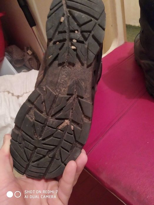 Ecco  ботинки состояние 4+-