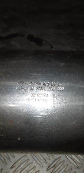 sprinter w906 filtr dpf sce katalizator