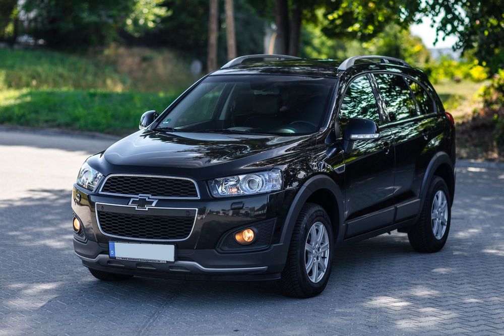 Chevrolet Captiva 2014r 4x4 7-osobowa Klima Skóra Led Grz.Fotele