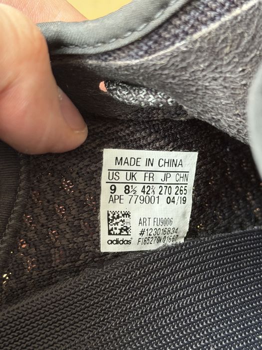Adidas Yeezy Boost 350 V2 Black Non Reflective buty sneakersy czarne niskie 42 2/3