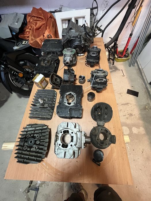 Motor casal 6 e cilindros bons e estragados