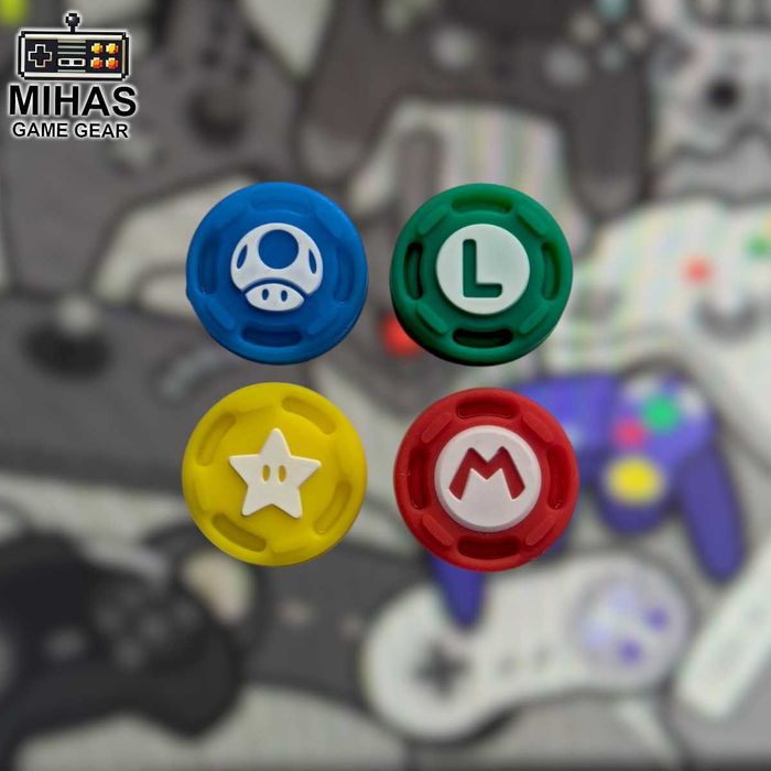 Накладки на стіки Nintendo Switch - Zelda, Pokemon, Splatoon, Mario