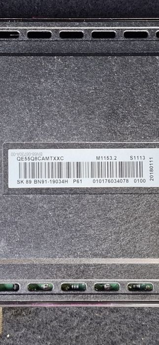 Samsung QLED 55" Q8CAM - Caixa One Connect, Comando e Acessórios (Peças)