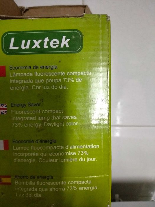 Lâmpada 220V 6500k 6800lum E27