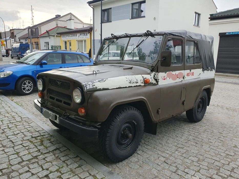 Uaz 469 B UAZ RS chemik Rozpoznanie Skażenia