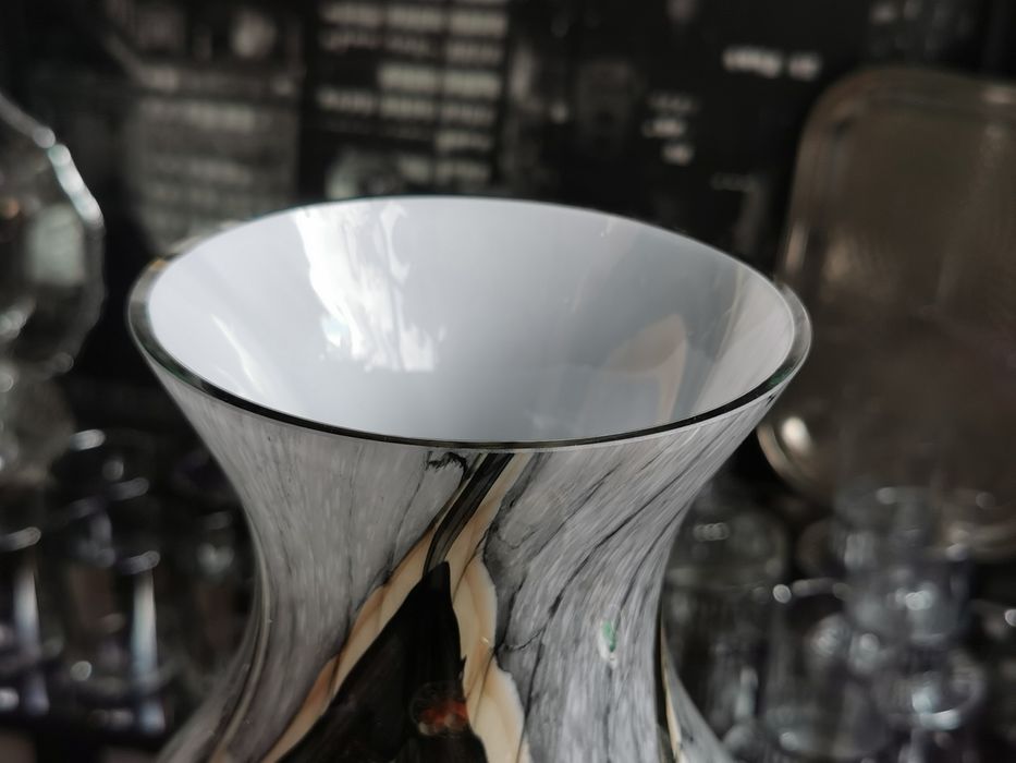 26cm wazon fantazyjny szkło warstwowe Murano
