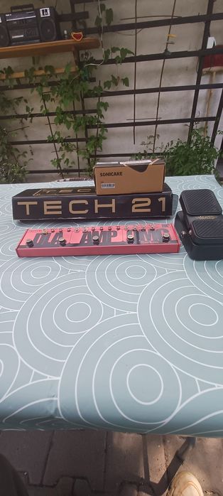 Efekt gitarowy wah wah=volume