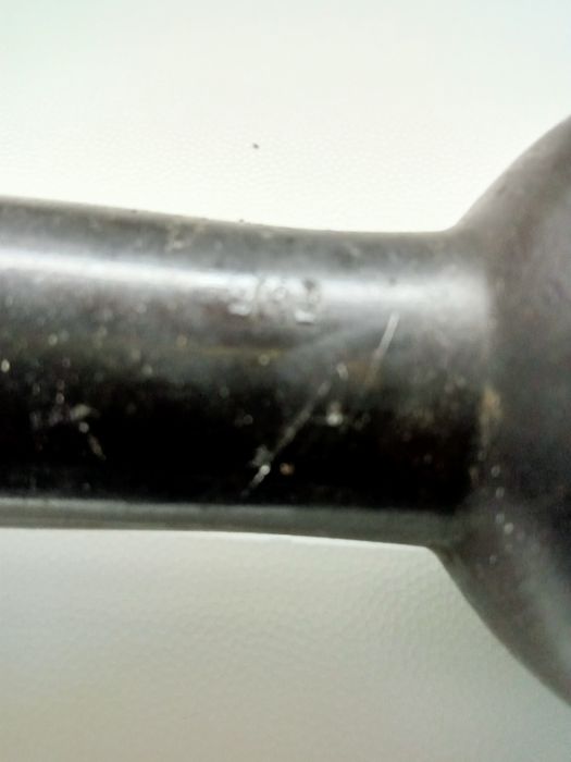 Гантели 0,5 кг в прорезиненной каучуковой оболочке ссср