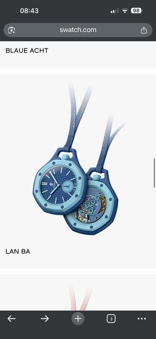 Swatch x Audemars Piguet Royal Pop