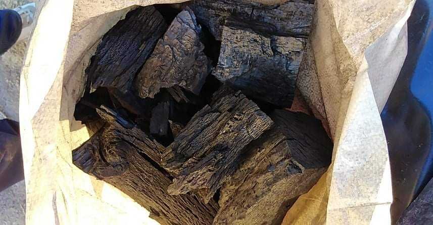 Carvão de sobro de boa qualidade