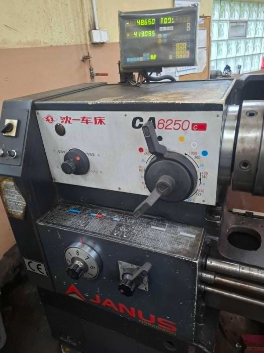 Tokarka TK 500/1500C- JANUS Fabryczne drogi pomiarowe!!!