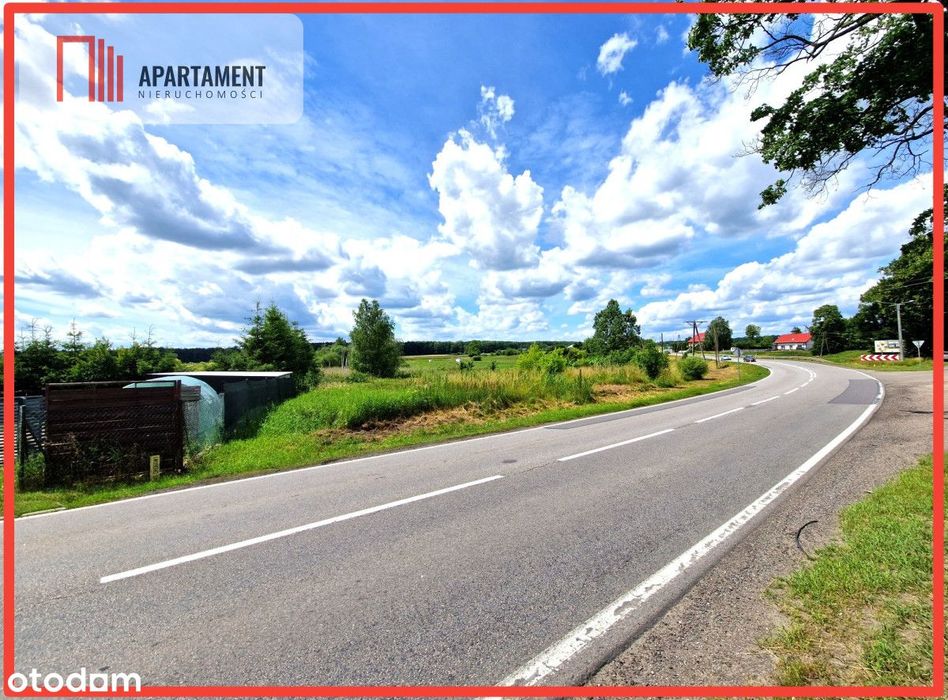 Tylko U Nas! Duża Działka Przy Drodze Krajowej 25!