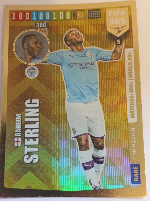 Karta piłkarska Raheem Sterling