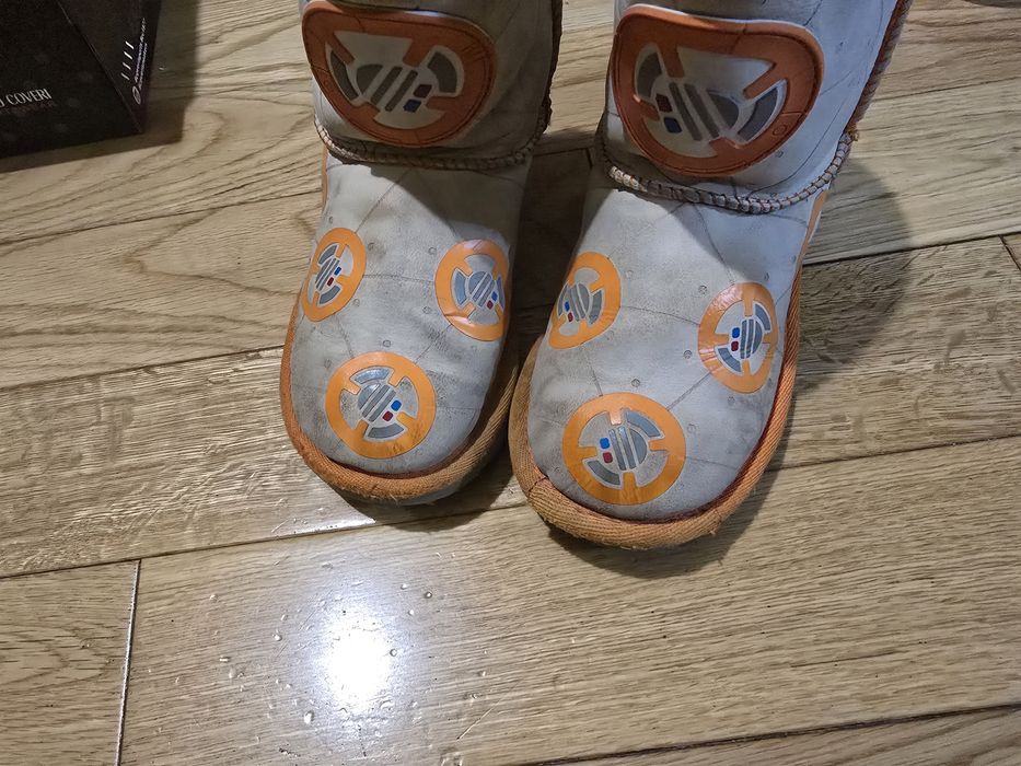 Дитячі чоботи UGG XStar Wars Classic II R2-D2 Droid Orange