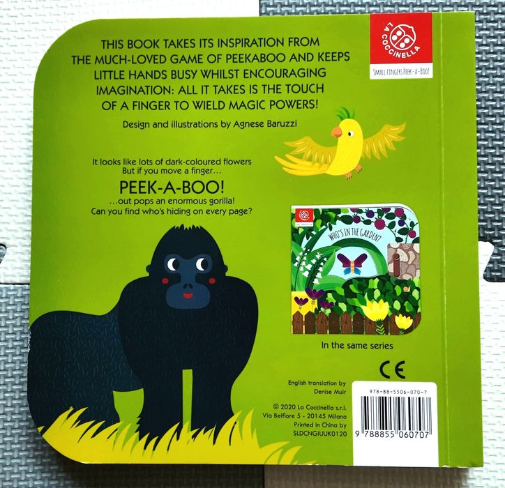 Who's in the Jungle? przesuwanka sensoryczna po angielsku