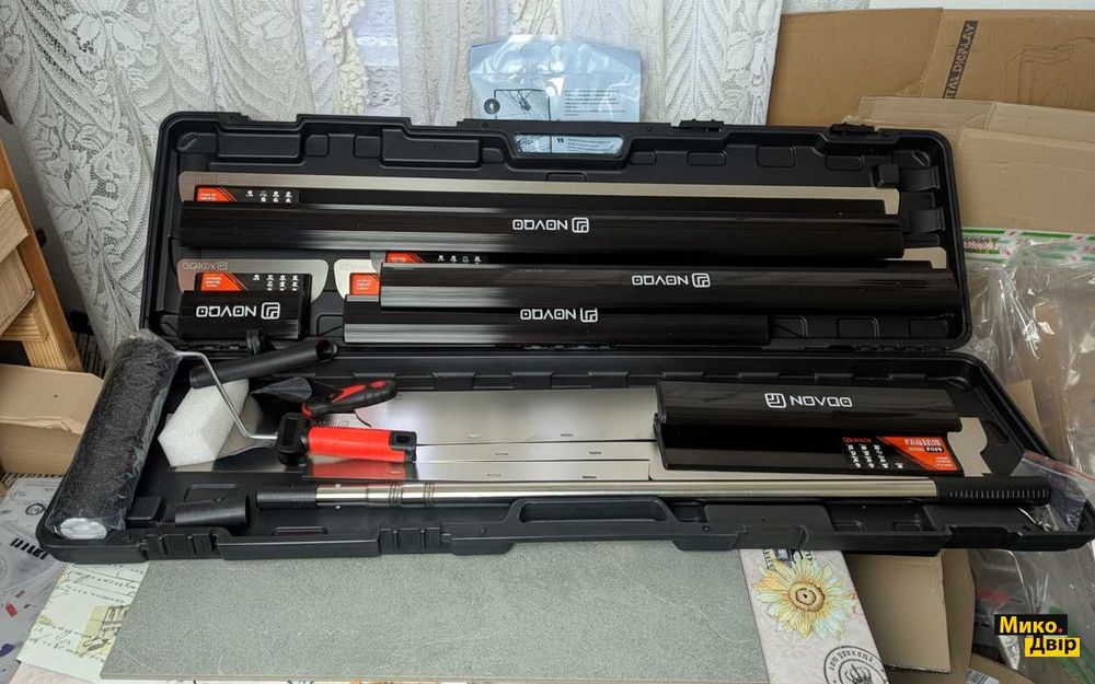 Набір шпателів для механічного нанесеня NOVQO FINISH PRO лезо0,3+0,5мм