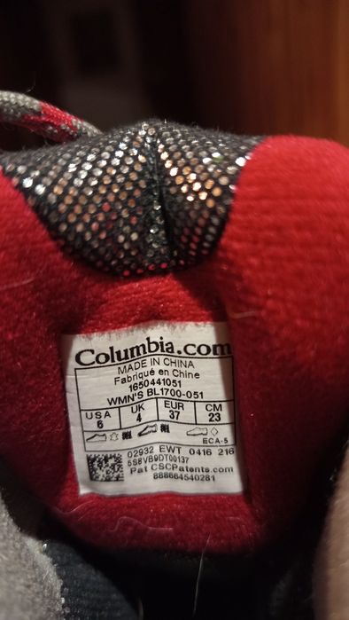 Columbia 37 buty trekkingowe turystyczne górskie