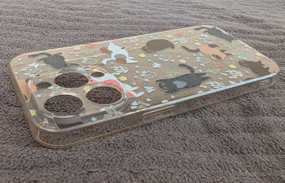Etui plecki silikonowe jelly case iPhone 14 pro koty kotki