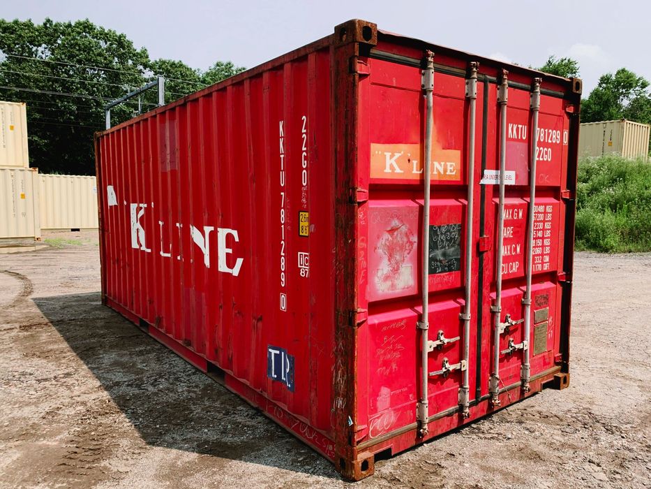 Kontener morski magazynowy 20DV 6 metrowy, lok Kraków!