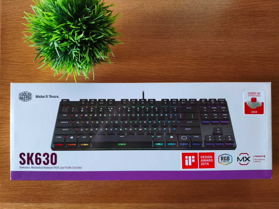 Cooler Master SK630 (Tenkeyless, Low Profile, RGB)