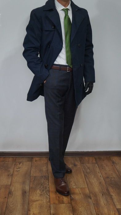 Płaszcz These Glory Days Rozmiar M Kolor Granatowy